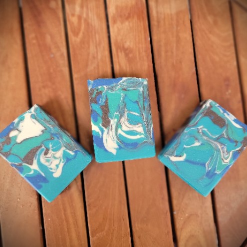 Blue Sage and Sandalwood Artisan Bar Soap