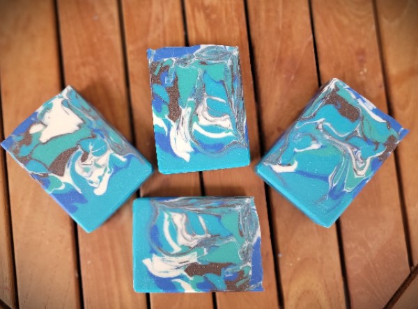 Blue Sage and Sandalwood Artisan Bar Soap