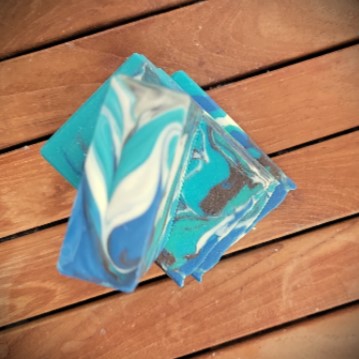 Blue Sage and Sandalwood Artisan Bar Soap