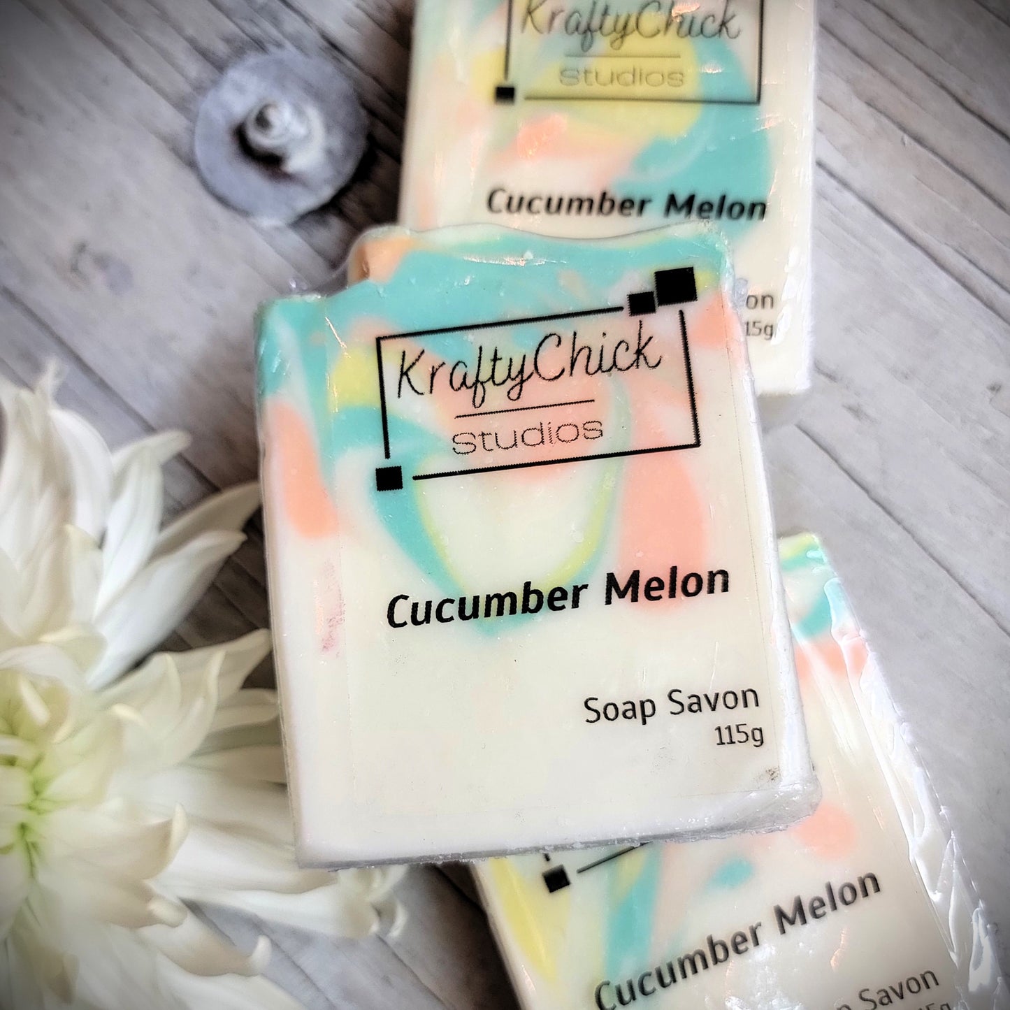 Cucumber Melon Artisan Bar Soap