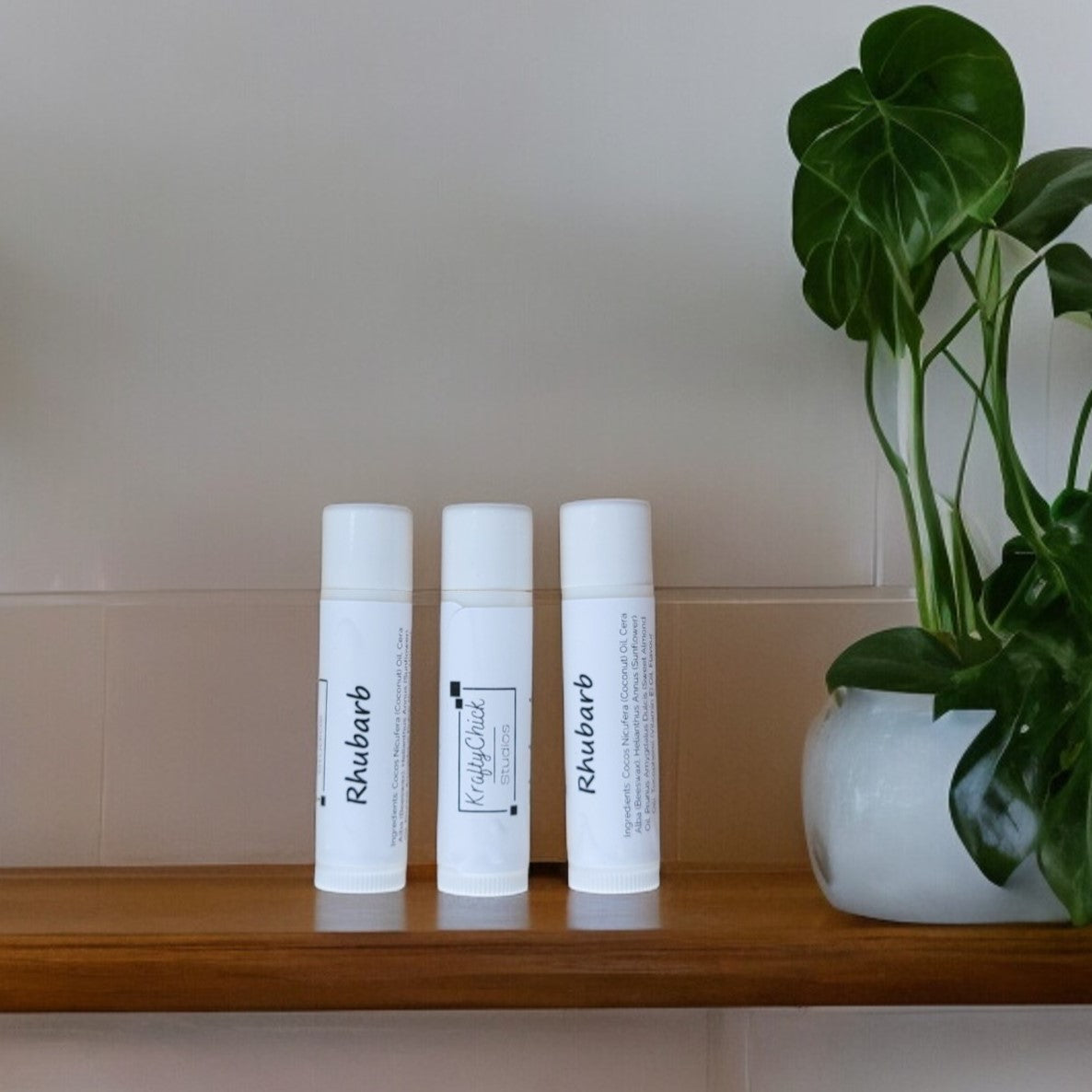 Rhubarb Lip Balm