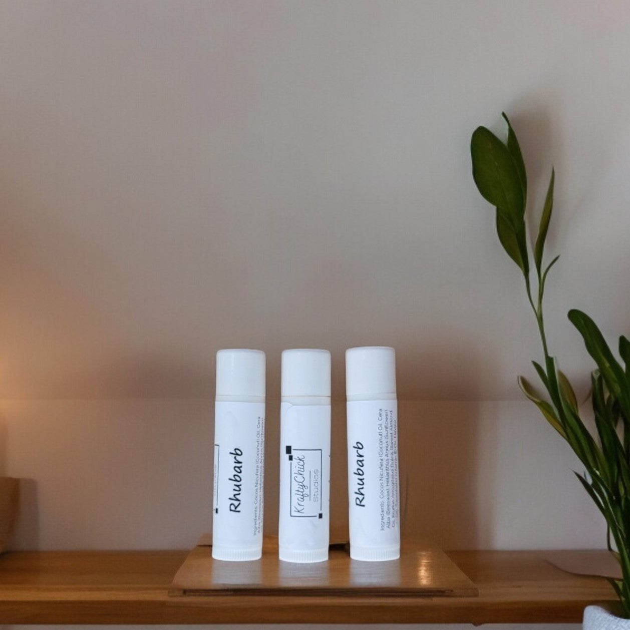 Rhubarb Lip Balm