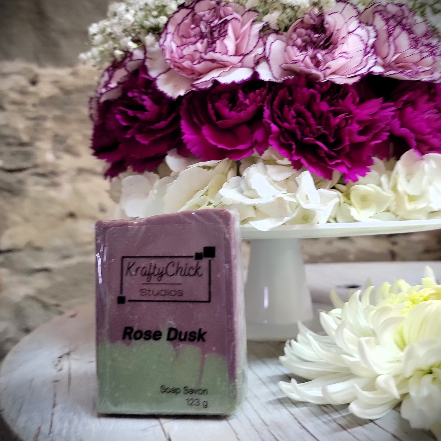 Rose Dusk Artisan Bar Soap