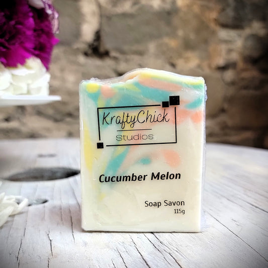 Cucumber Melon Artisan Bar Soap