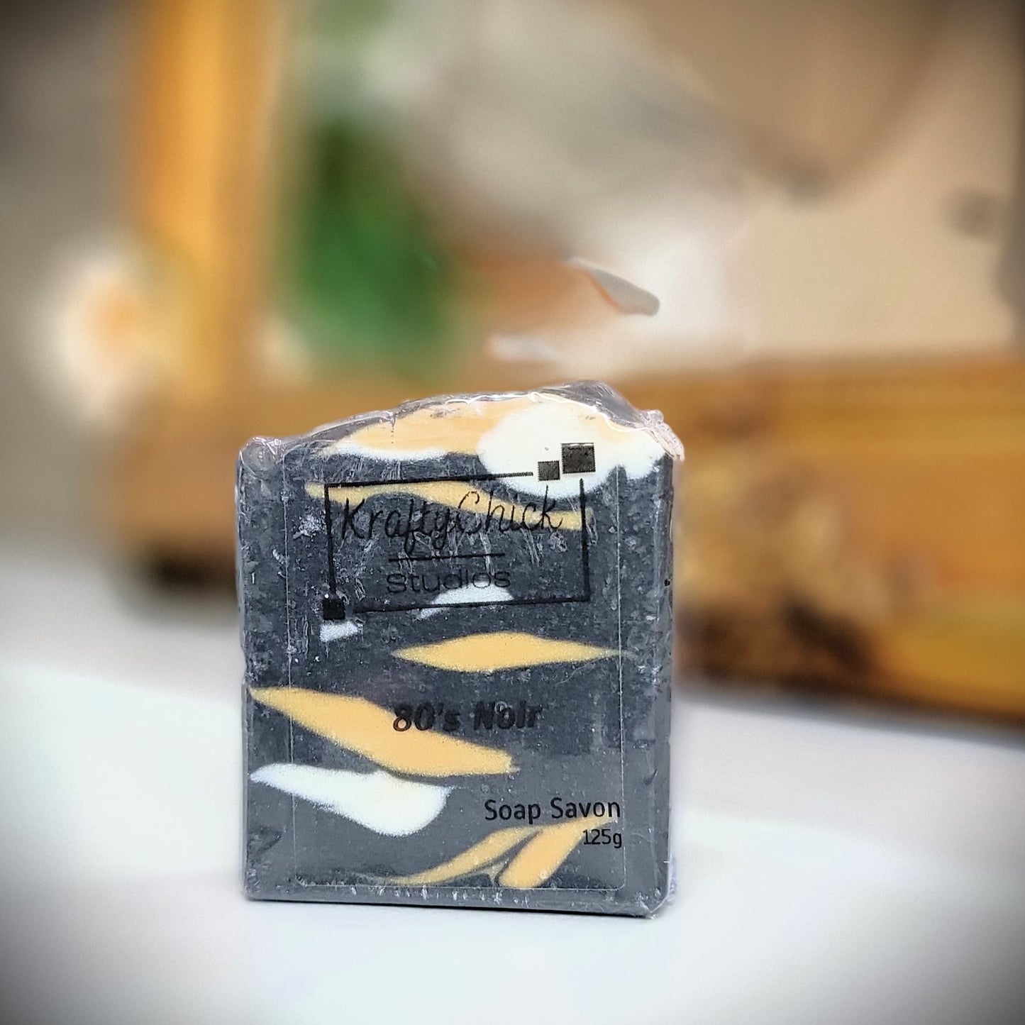 80's Noir Artisan Bar Soap